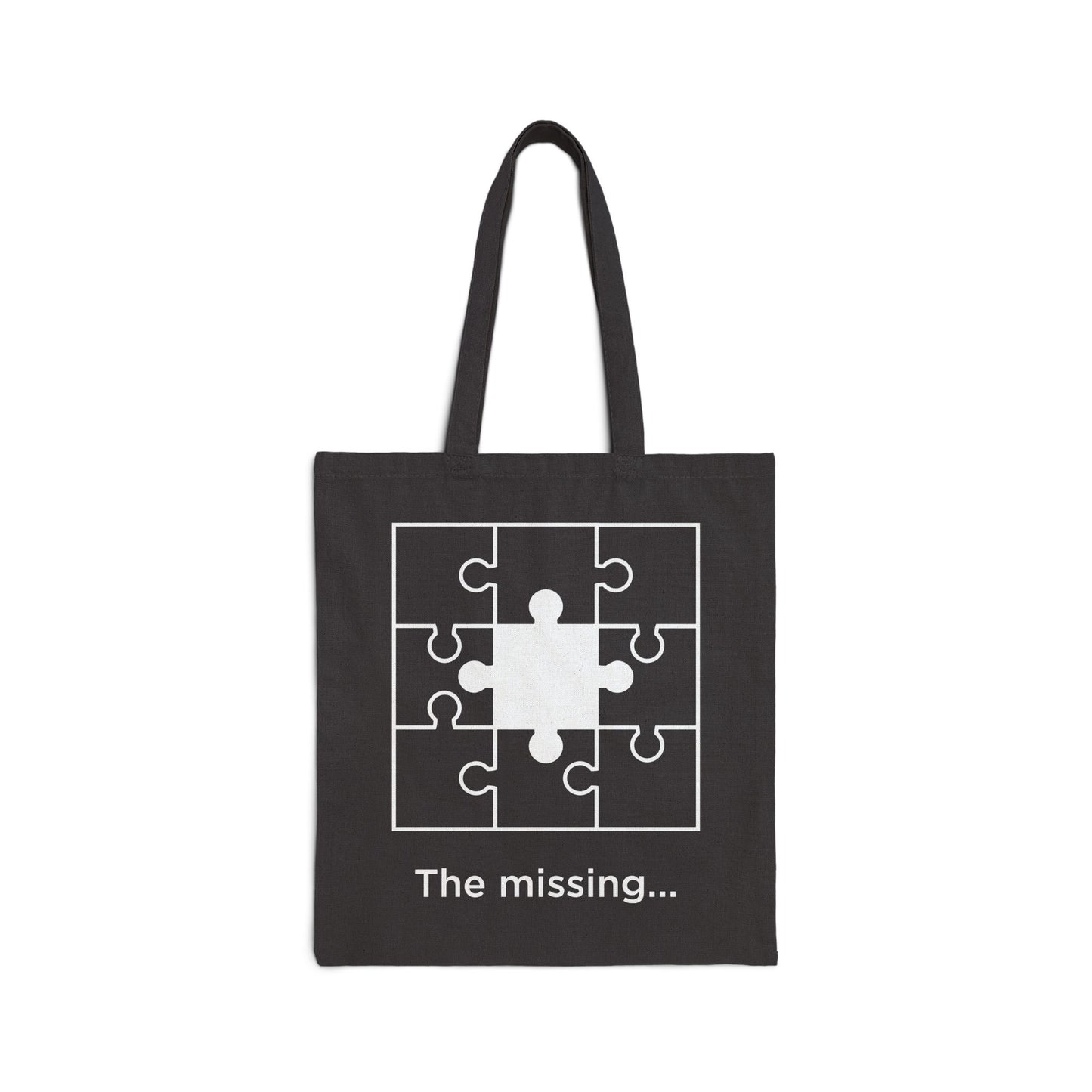 The Missing Piece of My Heart – Matching Tote Bag Black Set