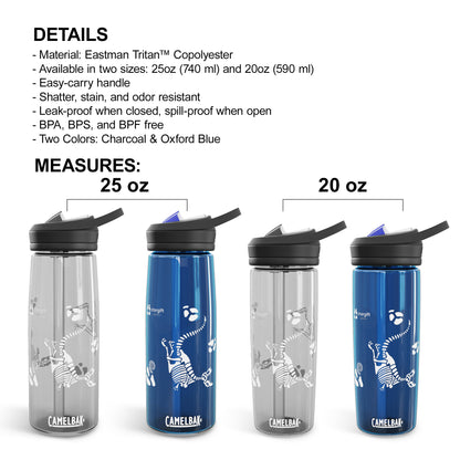 Dinosaur Fossils Water Bottle, 20oz\25oz, CamelBak Eddy® Water Bottle.