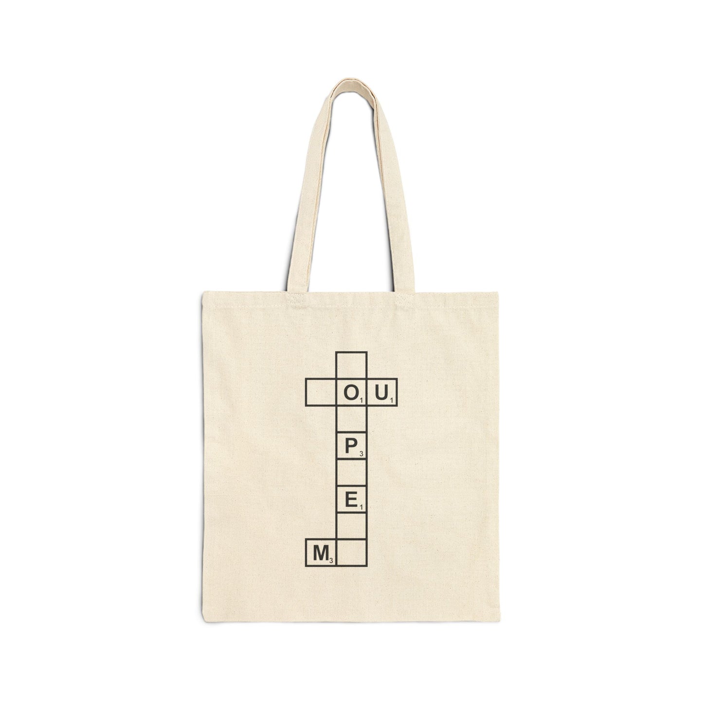 You Complete Me – Matching Tote Bag Natural Set