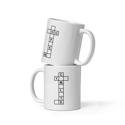 You Complete Me - Scrabble Couples Mug Set