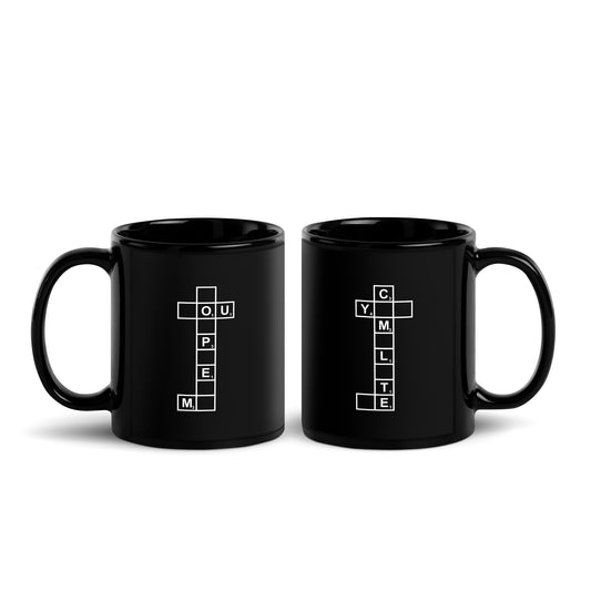 You Complete Me – Scrabble Couples Mug Set (Black)