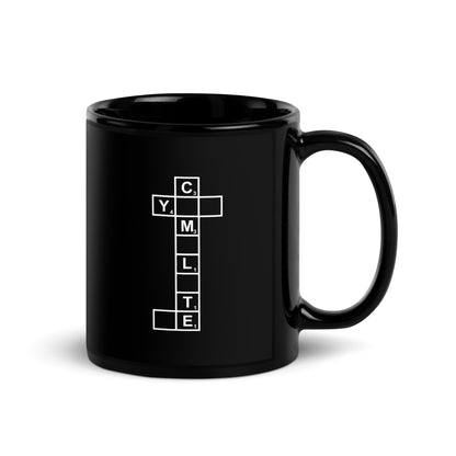 You Complete Me – Scrabble Couples Mug Set (Black)