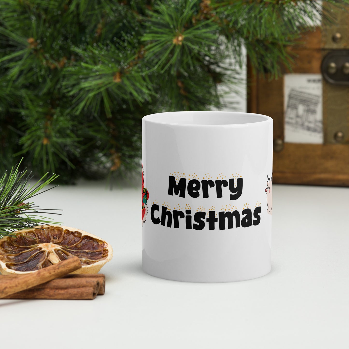 Little Ghost of Christmas Mug - Merry Christmas