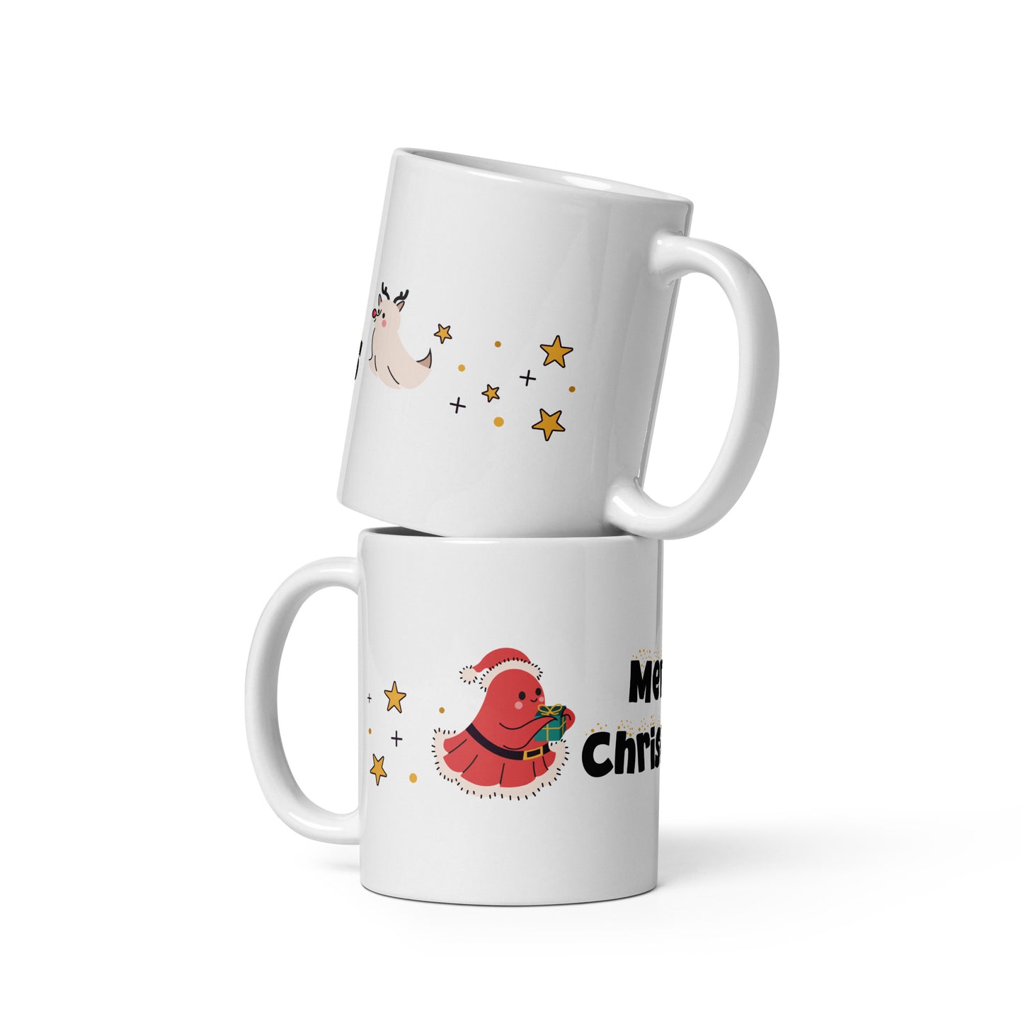 Little Ghost of Christmas Mug - Merry Christmas