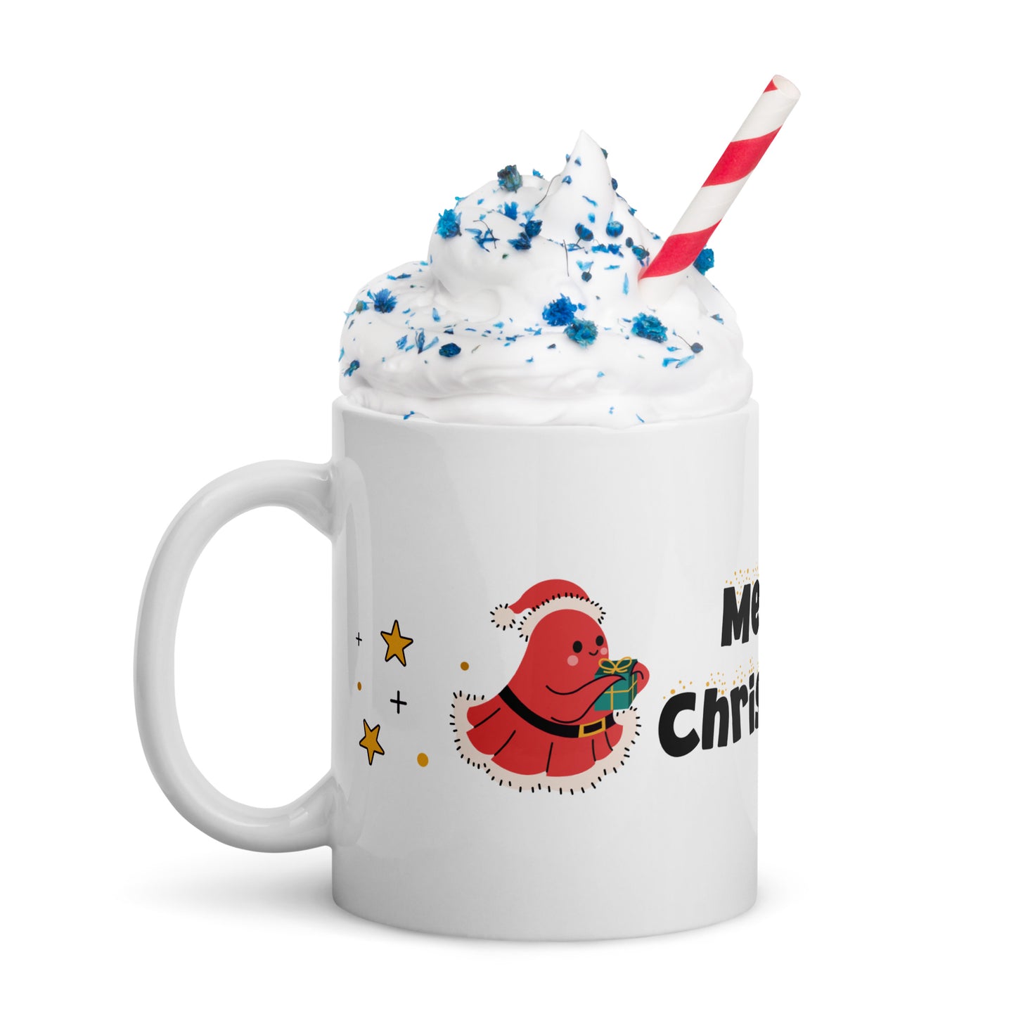 Little Ghost of Christmas Mug - Merry Christmas